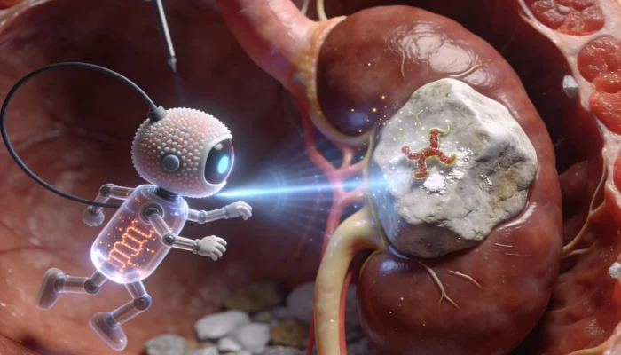 هوش مصنوعی در سنگ شکنی کلیه- مرکز سنگ شکنی بیمارستان مادر